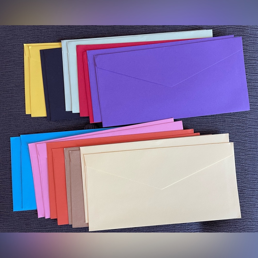 Greeting cards envelopes